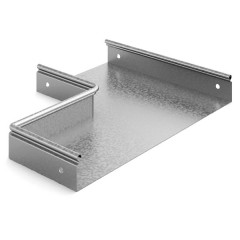 Переход прямой правый 400х100х80 OSTEC