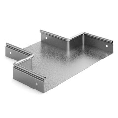 Переход прямой центральный 400х200х80 OSTEC