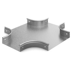 Переход крестообразный плавный 400х50х50 OSTEC