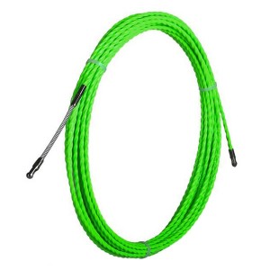 Протяжка кабельная из плетеного полиэстера Fortisflex PET d4mm L30m зеленый (PET-1-4.0/30)