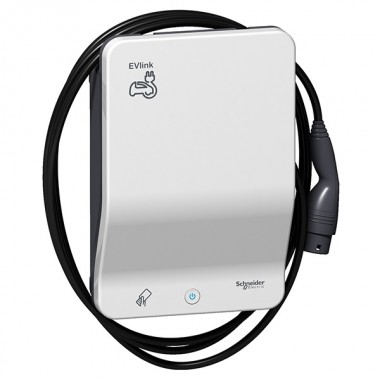 Отзывы Зарядная станция EVlink Smart WB 22кВт кабель T2+карта RFID Schneider Electric