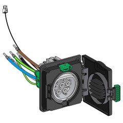 Разъем T2S для Wallbox Std 3-фазный IEC Schneider Electric