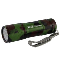 Фонарь"Тактика 1" 0,27W 9LED 36Lm алюминий батареи типа 3xAАА TDM