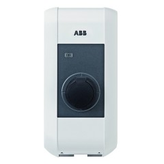 Зарядная станция ABB EVLunic B+ 22кВт розетка со шторками типа T2, карта RFID