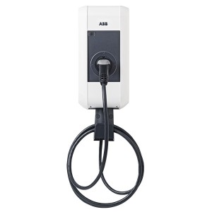 Мастер зарядная станция ABB EVLunic Pro M 4.6кВт кабель 4м типа T1, карта RFID, встроенный модем