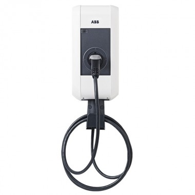 Купить Мастер зарядная станция ABB EVLunic Pro M 4.6кВт кабель 4м типа T1, карта RFID, встроенный модем