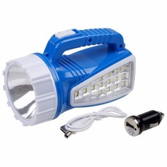 Фонарь заряжаемый от прикуривателя REXANT CH-003 1W + 15LED SMD 165x110x85mm