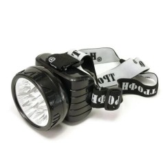 Фонарь TG9 Трофи Аккумуляторный Налобный 4V 0.9Ah, 9LED, ЗУ 220V