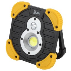 Фонарь прожектор ЭРА PA-801 "Практик" 10W COB, 3,3 Ah, диммер, IPX6, PowerBank