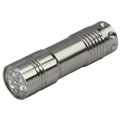 Фонарь TM9 Трофи 9LED, алюминиевый, батареи 3хААА