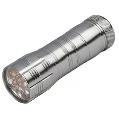 Фонарь TM12 Трофи 12LED, алюминиевый, батареи 3хААА