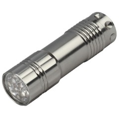 Фонарь TM9-BL Трофи 9LED, алюминиевый, батареи 3хААА
