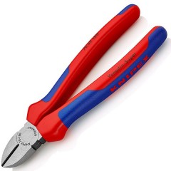 Кусачки боковые Knipex 180мм фосфатированные с двухкомпонентными рукоятками