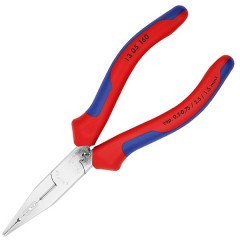 Длинногубцы Knipex 160мм для монтажа проводов хромированные с функцией снятия изоляции