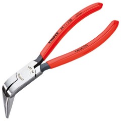 Длинногубцы механика Knipex 200мм изогнутые фосфатированные с однокомпонентными рукоятками