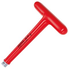 Т-образная ручка диэлектрическая 200мм Knipex с квадратом 1/2 дюйма VDE 1000V