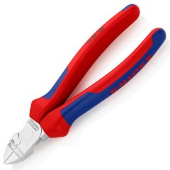 Кусачки боковые Knipex 160мм для удаления изоляции хромированные