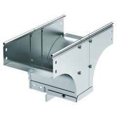 Ответвитель-переходник TDSR Т-образный вертикальный 200/150 H80  с крепежными элементами