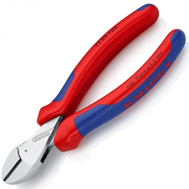 Обзор Кусачки боковые Knipex 160мм особой мощности хромированные с друхкомпонентными рукоятками