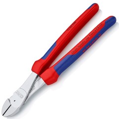 Кусачки боковые Knipex 250мм особой мощности хромированные с друхкомпонентными рукоятками