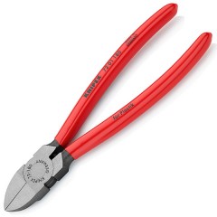 Кусачки боковые Knipex 180мм для пластмассы с однокомпонентными рукоятками