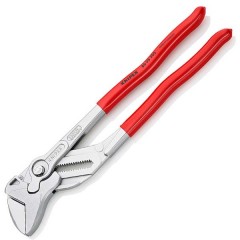 Клещи переставные-гаечный ключ Knipex 2 3/8 дюйма 60мм хромированные 1-к ручки L-300мм