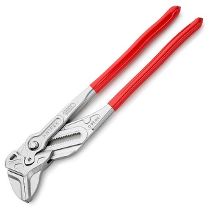 Клещи переставные-гаечный ключ Knipex 3 3/8 дюйма 85мм хромированные 1-к ручки L-400мм