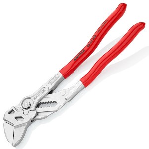 Клещи переставные-гаечный ключ Knipex 1 3/4 дюйма 46мм хромированные 1-к ручки 15° L-250мм