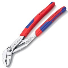 Клещи переставные Knipex Cobra® 2 дюйма 50мм хромированные 2-к ручки L-250мм