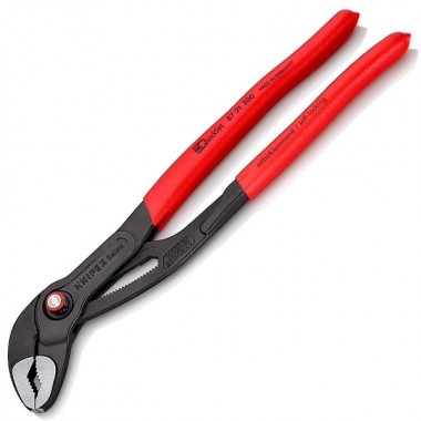 Обзор Клещи переставные Knipex Cobra® QuickSet 2 3/4 дюйма 70мм фосфатированные 1-к ручки L-300мм