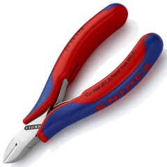 Кусачки боковые Knipex 115мм для электроники с двухкомпонентными рукоятками