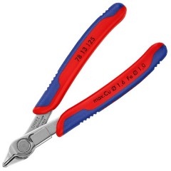 Прецизионные кусачки Knipex 125мм для электроники с зажимом для проволоки