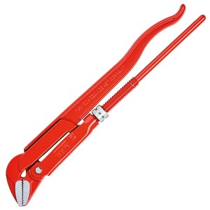 Ключ трубный Knipex 1 дюйм прямые губки 45° 42мм L-320мм