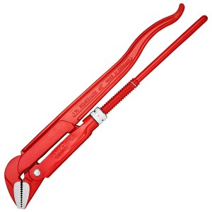 Ключ трубный Knipex 1 1/2 дюйма прямые губки 45° 60мм L-430мм