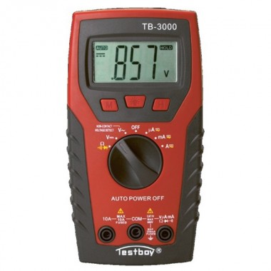 Отзывы Цифровой мультиметр TESTBOY 3000 с сенсором напряжения и LED-фонариком (до 600В)