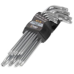 КВТ Набор ключей TORX КТ-9 (Т10-Т50)