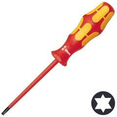 Изолированная отвертка звездочка TORX TX40 x 150mm Wera Kraftform Plus 167 i VDE 1000V