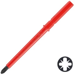 Сменный стержень крест PZ1 x 154mm Wera Kraftform Kompakt VDE 65 i 1000V