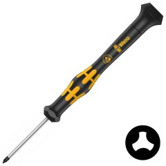 Отвертка трехлучевая Microstix m x 40 mm антистатическая ESD для электроники Wera Micro 1572