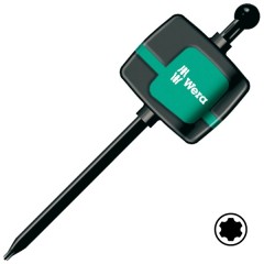 Флажковая отвертка-ключ звездочка торкс 7 IP Wera 1267 A TORX PLUS