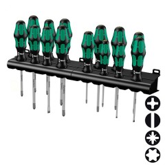 Набор отверток 14 штук на подставке Wera Kraftform Plus Big Pack 300 Rack