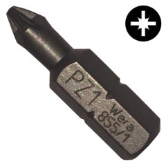 Бита крестовая PZ1 x 25mm Wera 855/1 Z