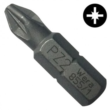 Отзывы Бита крестовая PZ2 x 25mm Wera 855/1 Z