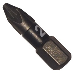 Бита крестовая ударная PZ2 x 25mm Wera 855/1 IMP DC Impaktor