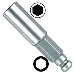 Держатель для бит 1/4 дюйма магнитный, 45mm хвостовик 5/16 дюйма Wera 899/5/1