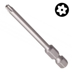 Бита звездочка с отверстием TORX BO TX 15 x 70mm Wera 867/4 Z