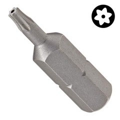 Бита звездочка с отверстием TORX BO TX 8 x 25mm Wera 867/1 Z