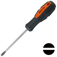 Отвертка шлицевая плоская CR-V тип SL6.0x150, серия "Алмаз" TDM