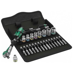 8100 SA 6 Zyklop Speed - набор с трещоткой, привод 1/4", метрический , 28 деталь