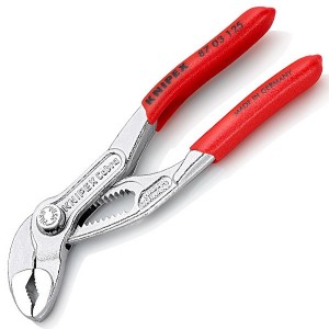 Клещи переставные Knipex Cobra® 1 дюйм 27мм хромированные 1-к ручки L-125мм